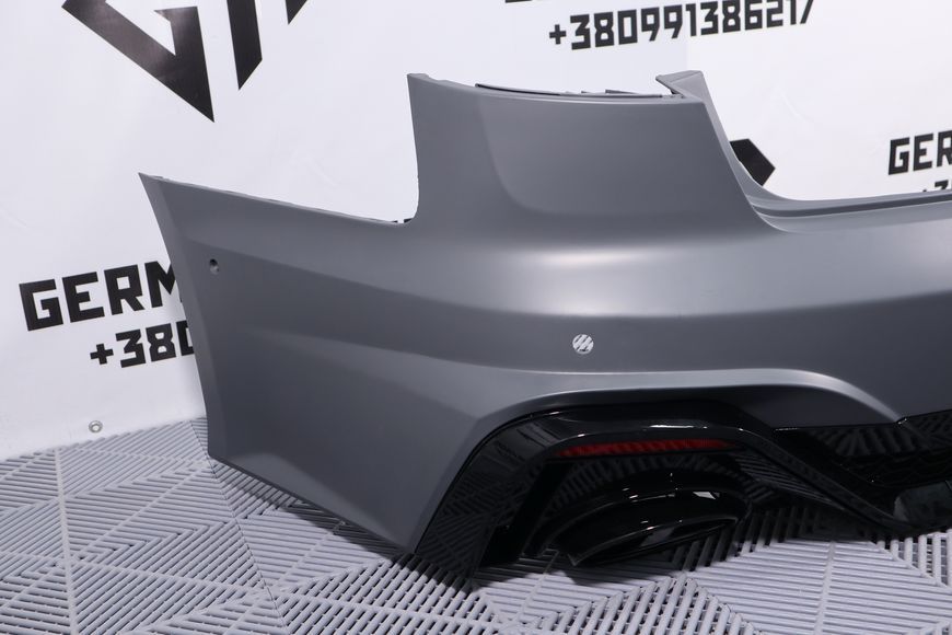 Бампер задній Audi A4 B9 (2019-2022) стиль RS AUDIRS4-B9223 фото