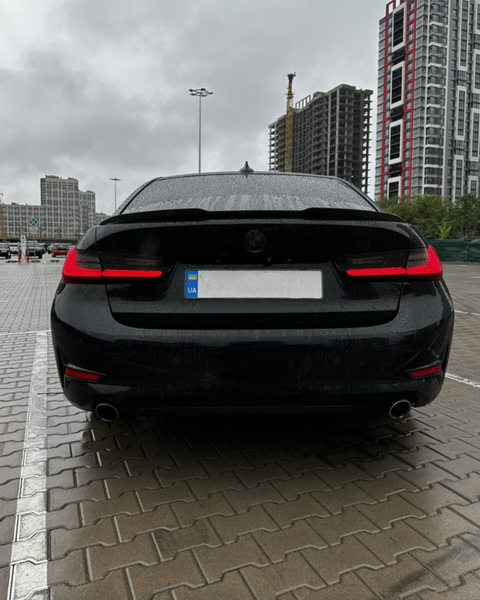 Спойлер BMW G20 M3 G80 стиль M4 карбон 1227 фото