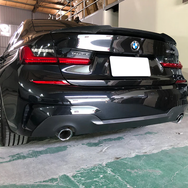 Спойлер BMW G20 M3 G80 стиль M4 карбон 1227 фото