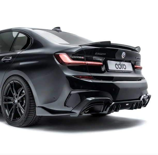 Спойлер BMW G20 M3 G80 стиль M4 карбон 1227 фото
