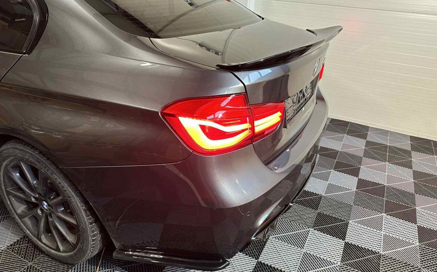 Спойлер BMW F30 M3 F80 стиль PSM чорний глянець 1910 фото