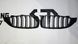 Решітка радіатора ніздрі BMW F32 F33 F36 M3 F80 M4 F82 F83 (2013-2020) чорний глянець 8010 фото 3