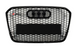 Решітка радіатора Audi A6 C7 (2011-2014) чорна в стилі RS (без місця під камеру) A6-RS132 фото 1