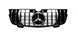Решетка радиатора Mercedes GL-Class X164 (2006-2009) в стиле GT Panamericana Черная с хромом MB-X164061 фото 1