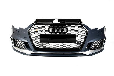 Передній бампер Audi A3 8V (2016-2020) стиль RS3 AUDIRS3-171V фото
