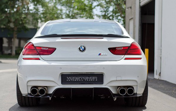 Спойлер BMW F06 F12 F13 (седан) стиль Vorsteiner карбон 1216 фото