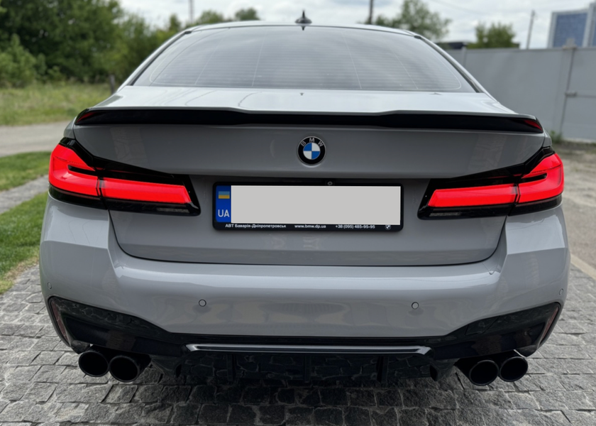 Задній бампер BMW G30 (2017-2020) стиль M5 F90 2122 фото
