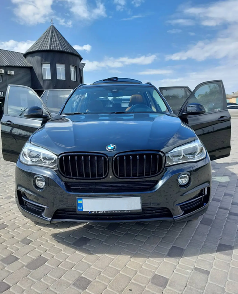 Решітка радіатора ніздрі BMW X5 F15 X5M F85 X6 F16 X6M F86 (2013-2018) чорний глянець 8000 фото