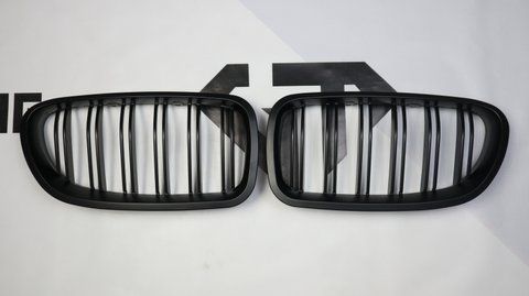 Решетка радиатора ноздри BMW F10 F11 (2010-2017) черный мат BMW-F10152 фото