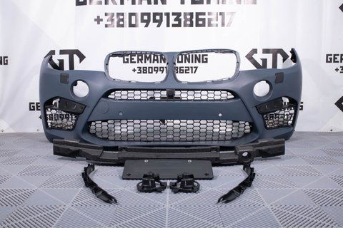 Передний бампер BMW X5 F15 (2013-2018) в стиле X5M F85 BMWF85-132 фото