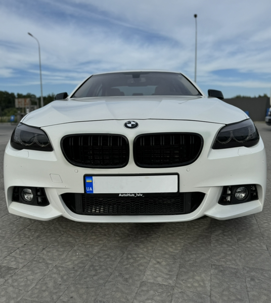 Решетка радиатора ноздри BMW F10 F11 (2010-2017) черный мат BMW-F10152 фото