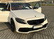Решетка радиатора Mercedes C-Class W205 (2014-2018) в стиле GT Черная (с местом под камеру) 30126296 фото 5