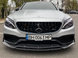 Решетка радиатора Mercedes C-Class W205 (2014-2018) в стиле GT Черная (с местом под камеру) 30126296 фото 4