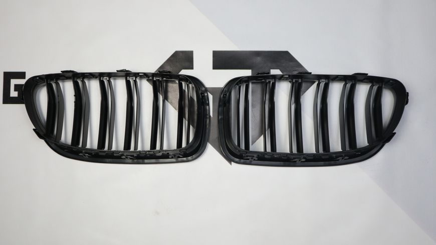Решетка радиатора ноздри BMW F10 F11 (2010-2017) черный мат BMW-F10152 фото