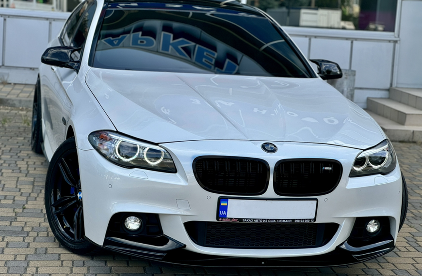 Решетка радиатора ноздри BMW F10 F11 (2010-2017) черный мат BMW-F10152 фото