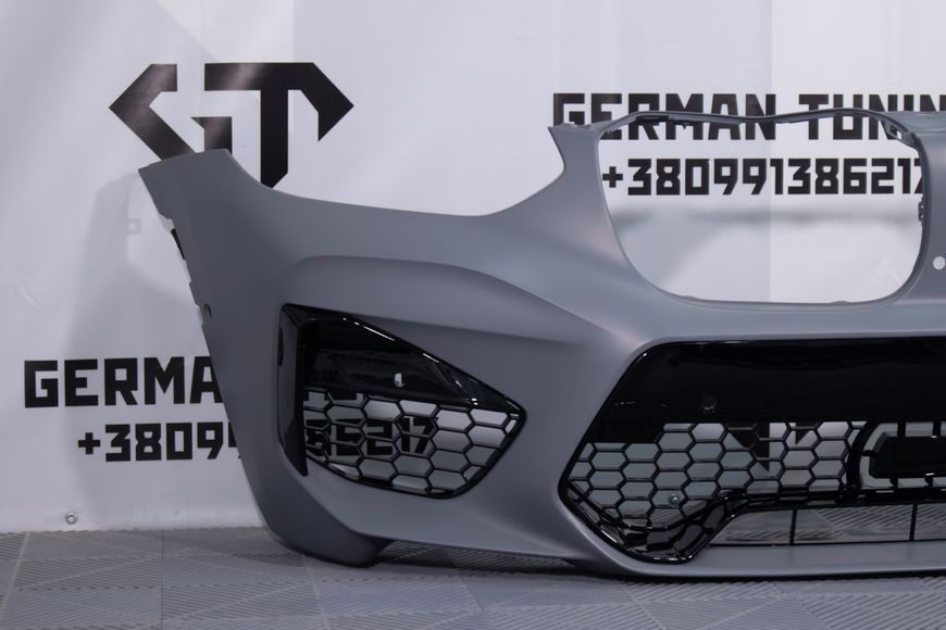 Передній бампер BMW X3 G01 X4 G02 (2018-2022) в стилі X3M X4M BPF97-X3 фото