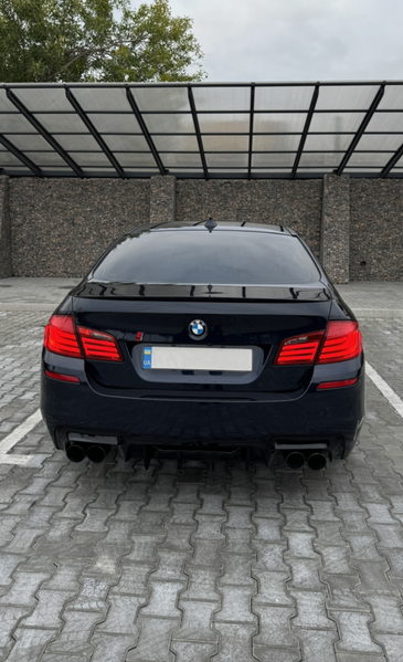 Спойлер BMW F10 стиль M5 черный глянец 1242 фото