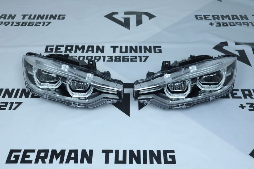 Передні фари BMW F30 F31 (2012-2018) Full LED 4154 фото