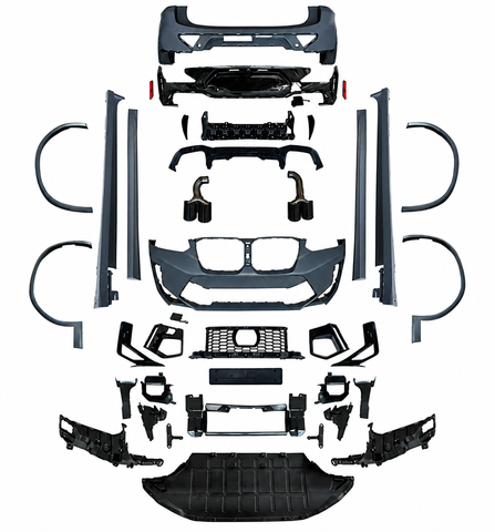 Комплект обвісу на BMW X4 G02 (2022-2024) в стилі X4M LCI BMX4LCI фото