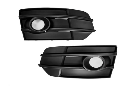 Решетки переднего бампера на Audi Q5 8R (2008-2012) Черные ( Offroad ) Q5-OFF01081 фото