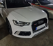 Решітка радіатора Audi A6 C7 (2014-2018) чорна з хромом в стилі RS Quattro A6-RS172 фото 5