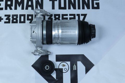 Пневмоподушка задняя левая на Audi Q7 4L / Porsche Cayenne 958 / VW Touareg 7P (2010-2018) 7P6616503G фото