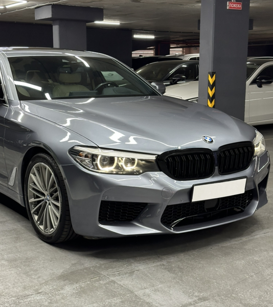 Решітка радіатора ніздрі BMW G30 G31 M5 F90 (2017-2020) чорний мат BMW-G301722 фото