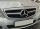 Решетка радиатора Mercedes E-Class W212 (2009-2013) в стиле SL Серая с хромом MB-W212094 фото 4