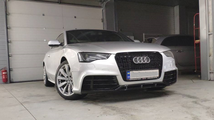 Передний бампер Audi A5 (2011-2016) стиль RS RS5-131 фото