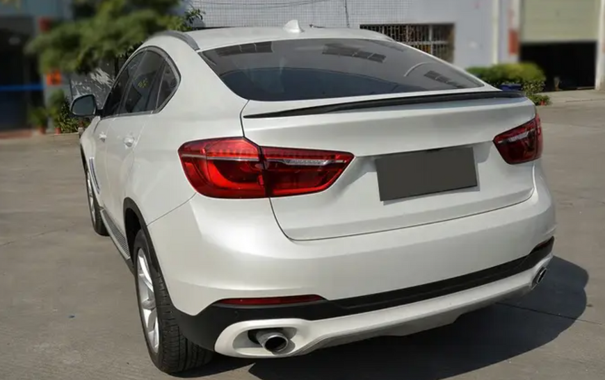Спойлер BMW X6 F16 стиль DA чорний глянець 66209274460 фото