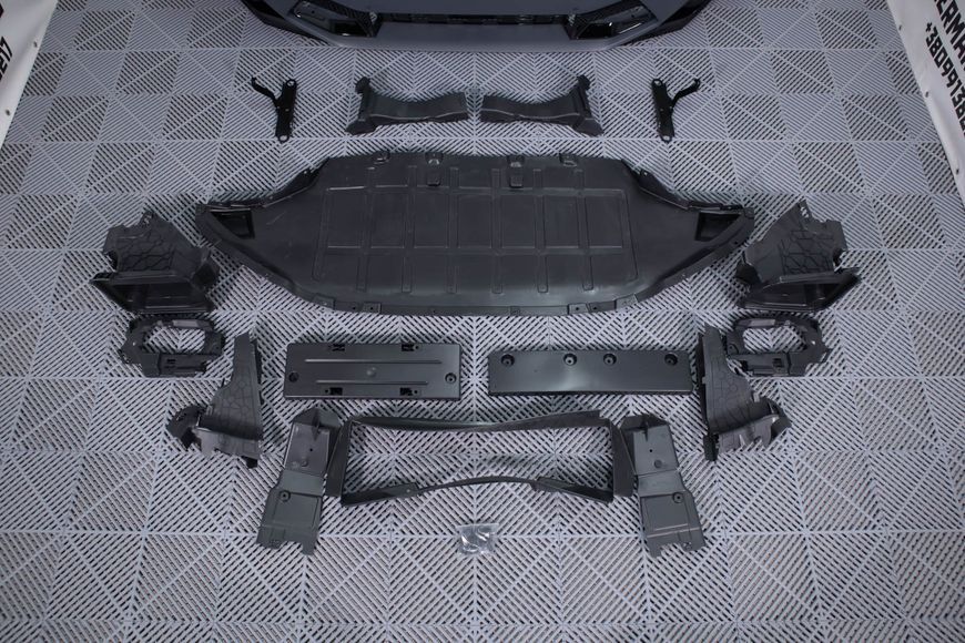 Передній бампер BMW X3 G01 X4 G02 (2022-2024) в стилі X3M X4M LCIF97-1 фото