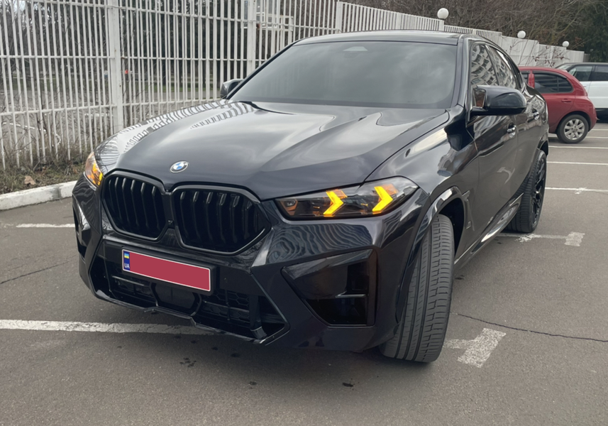 Передний бампер BMW X6 G06 / X6M F96 стиль X6M LCI G06X6MF12 фото