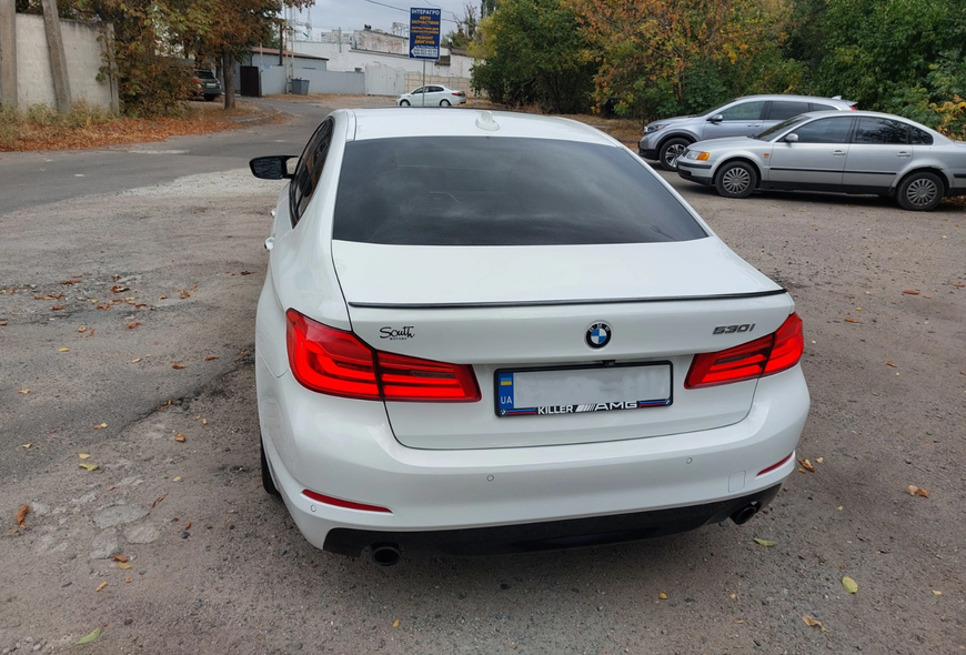 Спойлер BMW G30 M5 F90 стиль M5 чорний глянець 7933 фото