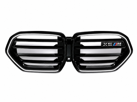 Ноздри LED ( Iconic Glow ) Черний глянец (Стиль X5M F95 2023+) на BMW X5 G05 (2018-2026) LEDG0595 фото