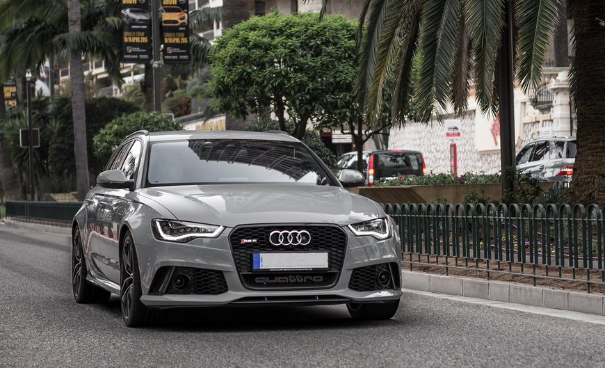 Передній бампер Audi A6 C7 (2011-2014) стиль RS RS6-11C72 фото