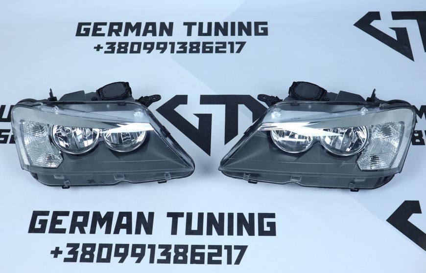 Передні фари BMW X3 F25 (2010-2014) Галоген X3-63127217287/X3-63127217288 фото