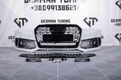 Передній бампер Audi A6 C7 (2014-2018) стиль RS RS6-15C72 фото
