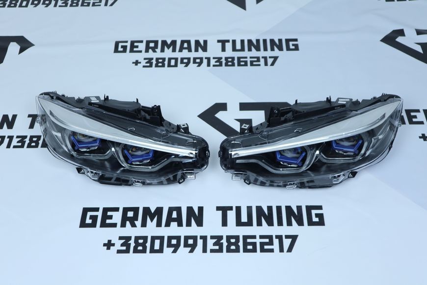 Передні фари BMW F32 F33 F36 (2013-2020) FULL LED в стилі Lazer F32LCI фото
