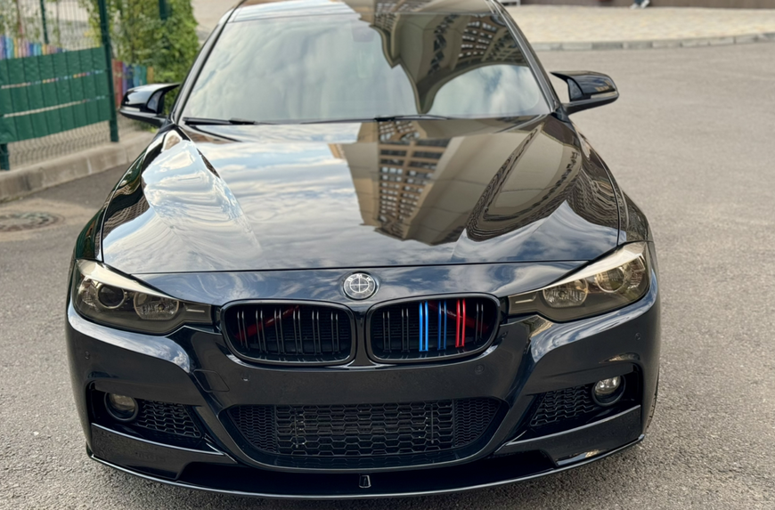 Накладки на зеркала BMW F20 F21 F22 F23 F30 F31 F32 F33 F36 черный глянец 464 фото