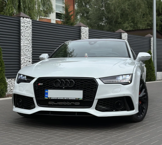 Передній бампер Audi A7 4G8 (2014-2017) стиль RS7 RS7-152 фото
