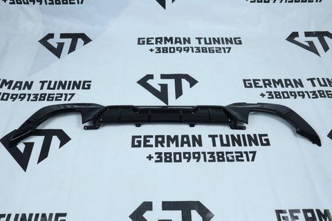 Накладка заднього бампера (дифузор) на BMW G20 G21 (2018-2022) в стилі М-Performance M340i (M-Paket) BMWG20-341 фото