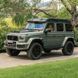 Накладка на крышу (Люстра) Mercedes G-Class W464 с LED (Карбон) в стиле Brabus W464-101 фото 9