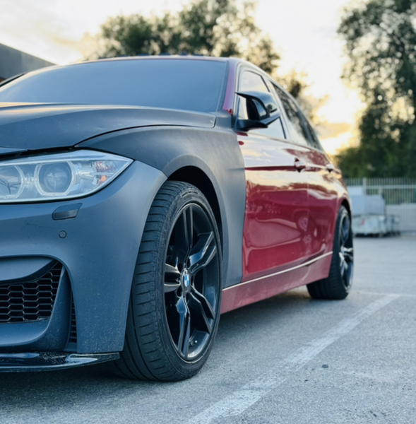 Передний бампер BMW F30 F31 (2012-2018) стиль M3 F80 16001 фото