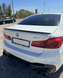 Спойлер BMW G30 M5 F90 стиль M Performance черный глянец 7931 фото 8