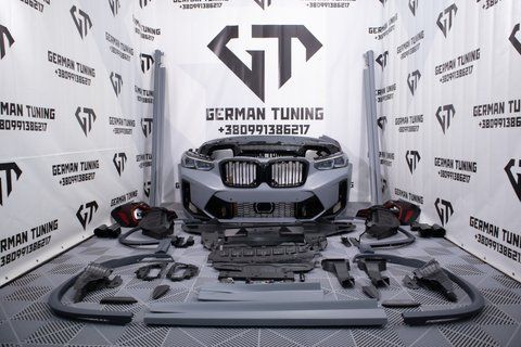 Комплект рестайлінга на BMW X3 G01 (2018-2022) в стилі X3M LCI APG01-F97 фото