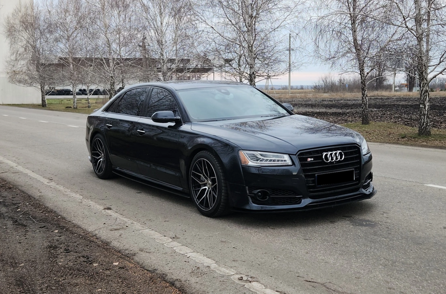 Передній бампер Audi A8 D4 (2014-2017) стиль S-Line AUDIS8-2 фото