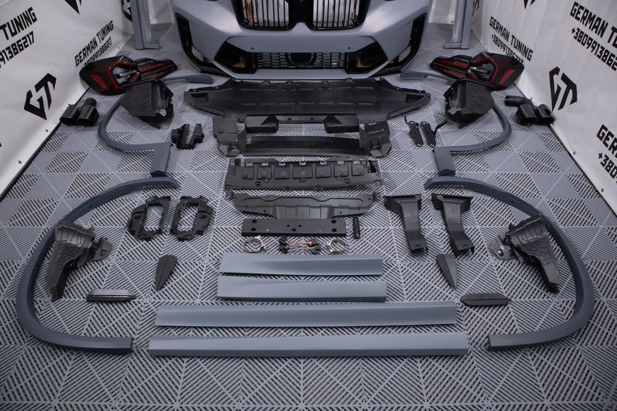 Комплект рестайлінга на BMW X3 G01 (2018-2022) в стилі X3M LCI APG01-F97 фото