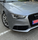 Решітки переднього бампера на Audi A5 8T (2007-2016) Чорні в стилі RS RS5-0815 фото 5