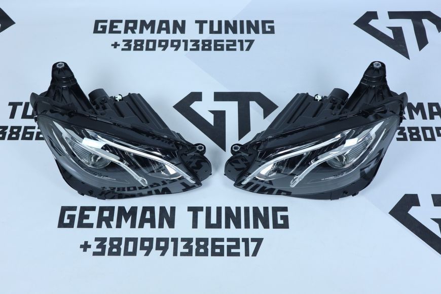 Передні фари Mercedes-Benz E-Class W213 (2016-2020) FULL LED 2139066501/2139066601 фото