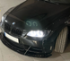 Решетка радиатора ноздри BMW Е92 E93 (2010-2013) черный глянец 8968 фото 5
